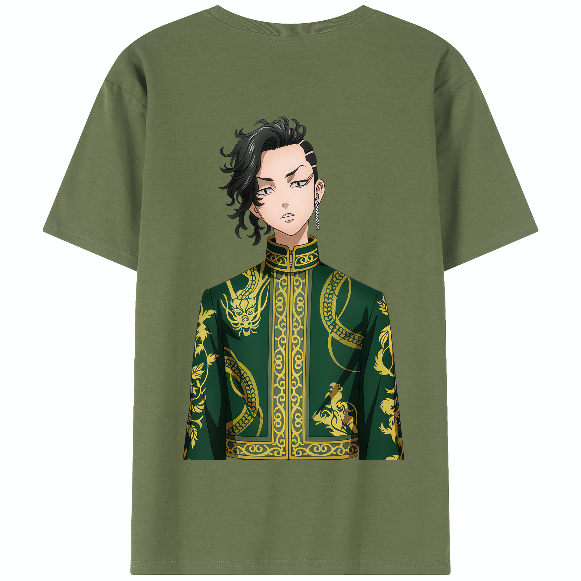（画像用） 東京リベンジャーズ Tokyo Revengers 綿100％半袖Tシャツ（背面プリント）